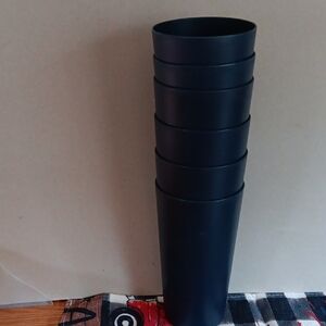 Set of Navy blue Stackable Cups